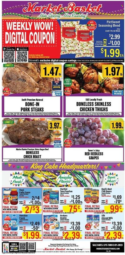 Market Basket (LA, TX) Weekly Ad Flyer Specials February 15 to February 21, 2023