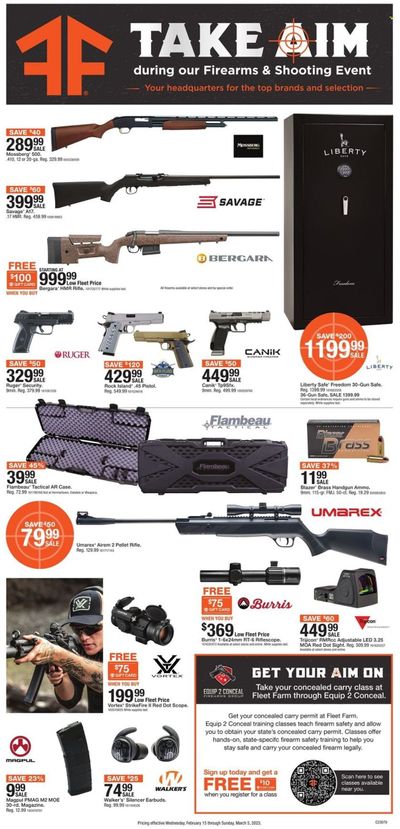 Fleet Farm (IA, MN, ND, WI) Weekly Ad Flyer Specials February 15 to March 5, 2023