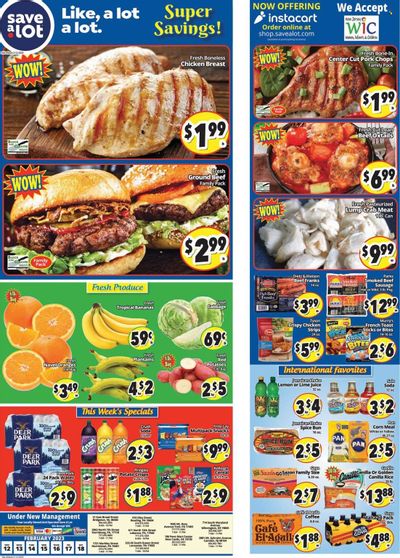 Save a Lot (DE, NJ, PA) Weekly Ad Flyer Specials February 12 to February 18, 2023