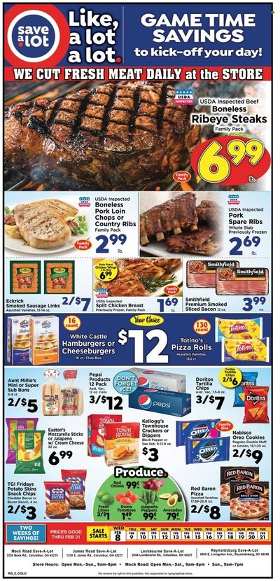 Save a Lot (OH) Weekly Ad Flyer Specials February 8 to February 21, 2023