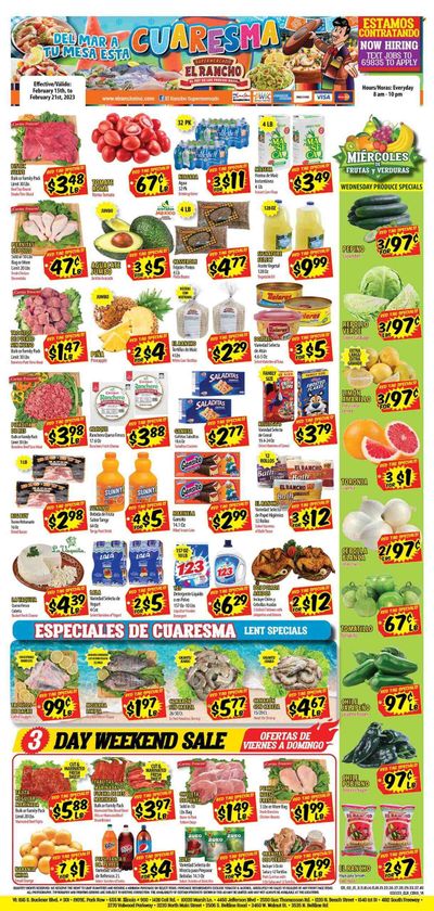 El Rancho (TX) Weekly Ad Flyer Specials February 15 to February 21, 2023