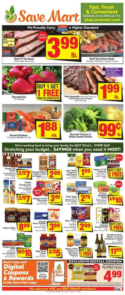 Save Mart (CA, NV) Weekly Ad Flyer Specials February 15 to February 21, 2023