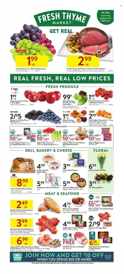 Fresh Thyme Weekly Ad Flyer Specials February 15 to February 21, 2023