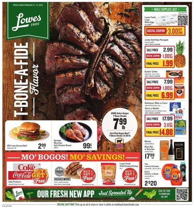 Lowes Foods (NC, SC) Weekly Ad Flyer Specials February 15 to February 21, 2023