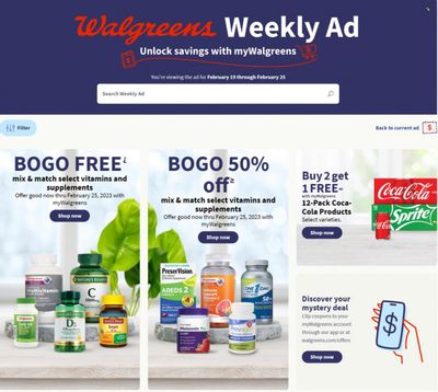 Walgreens Weekly Ad Flyer Specials February 19 to February 25, 2023