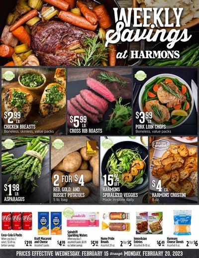 Harmons (UT) Weekly Ad Flyer Specials February 15 to February 20, 2023
