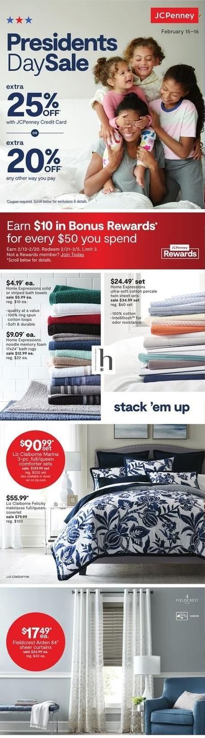 JCPenney Weekly Ad Flyer Specials February 15 to February 16, 2023