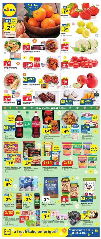 Lidl (GA, MD, NC, NJ, PA, SC, VA) Weekly Ad Flyer Specials February 22 to February 28, 2023