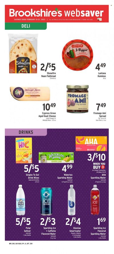 Brookshires (AR, LA, TX) Weekly Ad Flyer Specials February 15 to February 21, 2023