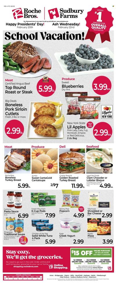Roche Bros. (MA) Weekly Ad Flyer Specials February 17 to February 23, 2023