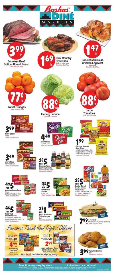 Bashas' Diné Markets (AZ, NM) Weekly Ad Flyer Specials February 15 to February 21, 2023