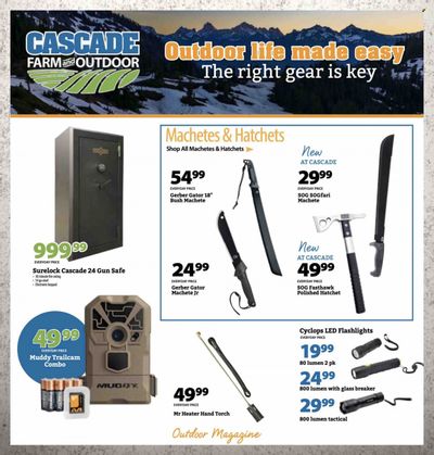 Cascade Farm And Outdoor (OR, WA) Weekly Ad Flyer Specials February 1 to February 28, 2023
