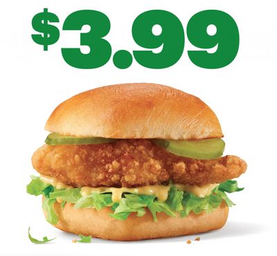 SUBWAY Restaurants Canada Promotions: Crispy Chicken Sidekick for $3.99 + $2 off Any Footlong + More