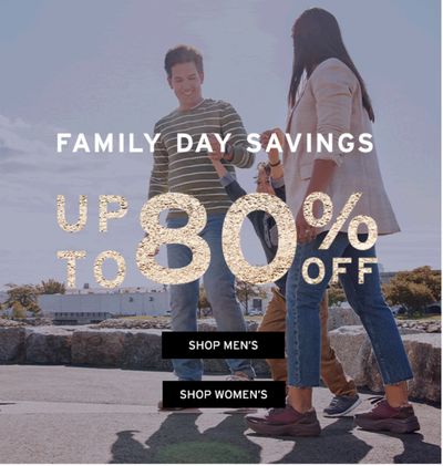 Rockport Canada Family Day Savings: Save Up To 80% off Sale Styles