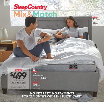 Sleep Country Flyer February 22 and 23