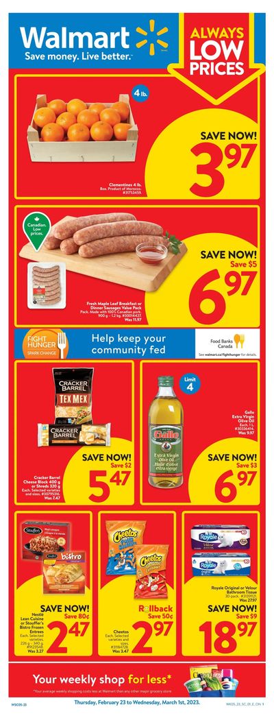 Walmart (ON) Flyer February 23 to March 1
