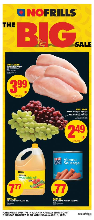 No Frills (Atlantic) Flyer February 23 to March 1