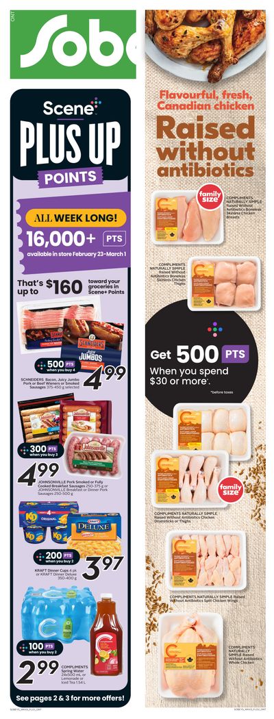 Sobeys (ON) Flyer February 23 to March 1