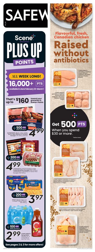 Safeway (BC) Flyer February 23 to March 1
