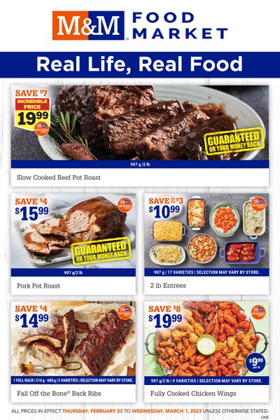 M&M Food Market (ON) Flyer February 23 to March 1