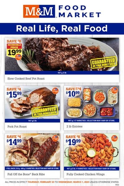 M&M Food Market (Atlantic & West) Flyer February 23 to March 1