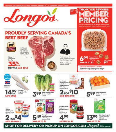 Longo's Flyer February 23 to March 1