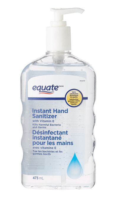 Equate Instant Hand Sanitizer On Sale for $ 4.98 at Walmart Canada