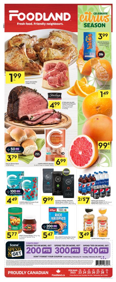 Foodland (ON) Flyer February 23 to March 1