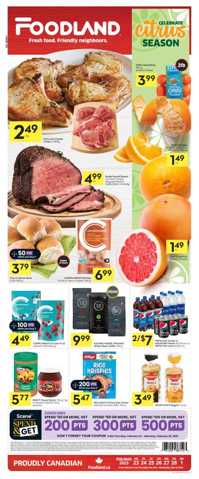 Foodland (Atlantic) Flyer February 23 to March 1