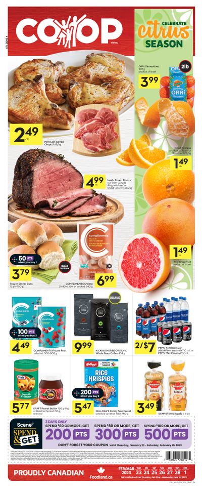 Foodland Co-op Flyer February 23 to March 1