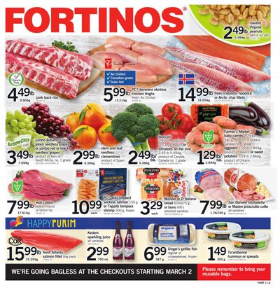 Fortinos Flyer February 23 to March 1