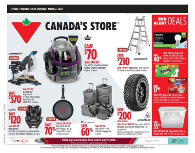 Canadian Tire (Atlantic) Flyer February 24 to March 2