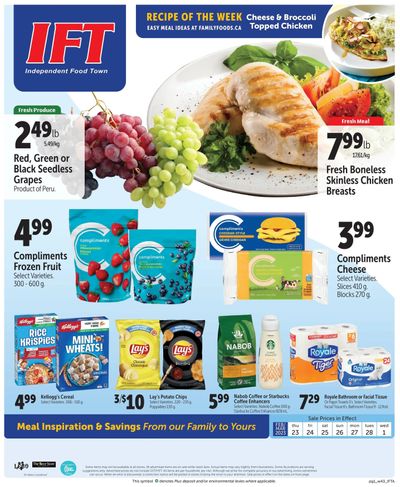 IFT Independent Food Town Flyer February 23 to March 1