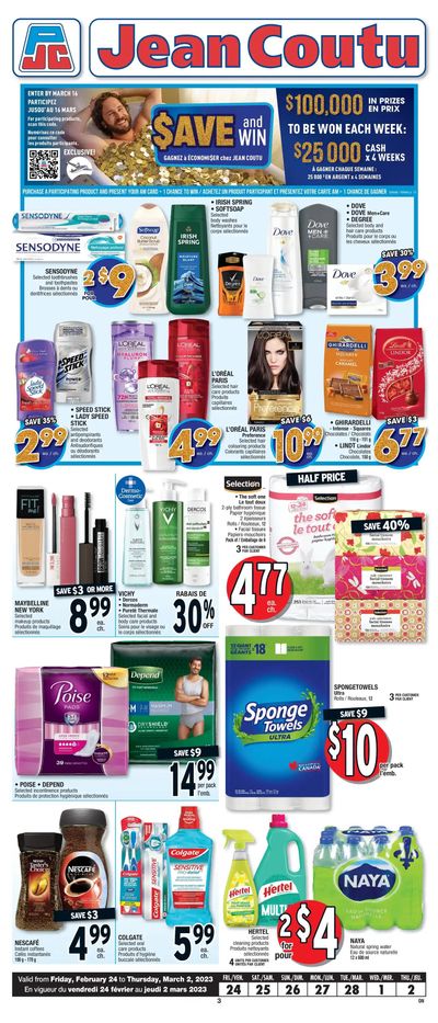 Jean Coutu (ON) Flyer February 24 to March 2