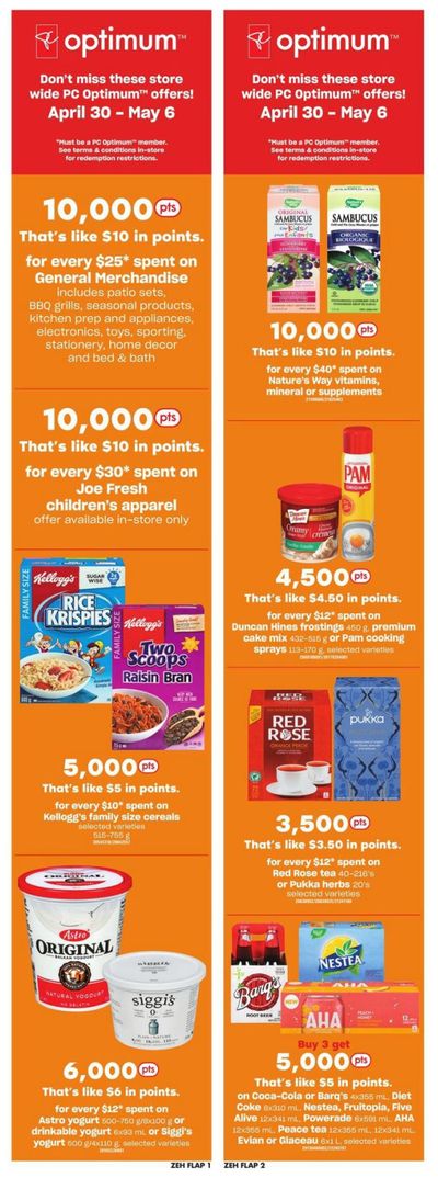 Zehrs Flyer April 30 to May 6