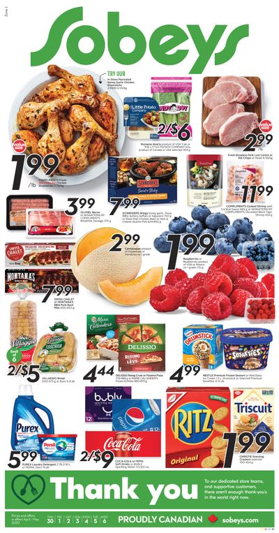 Sobeys (ON) Flyer April 30 to May 6