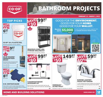Co-op (West) Home Centre Flyer February 23 to March 1