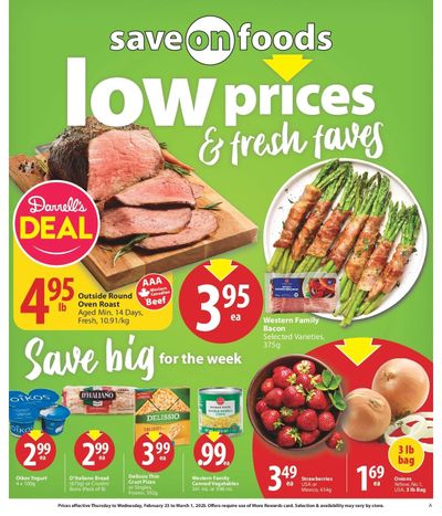 Save On Foods (BC) Flyer February 23 to March 1