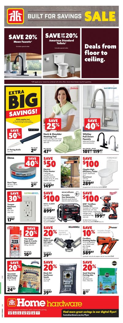 Home Hardware (ON) Flyer February 23 to March 1