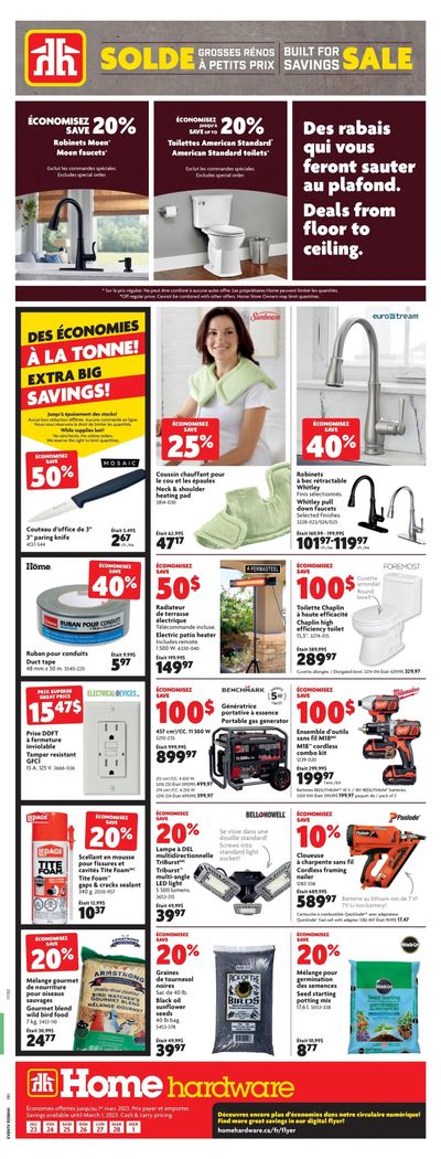 Home Hardware (QC) Flyer February 23 to March 1