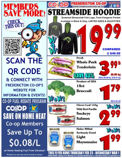 Fredericton Co-op Flyer February 23 to March 1
