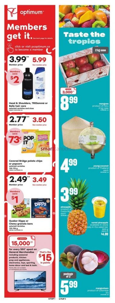 Loblaws Ontario PC Optimum Offers February 23rd – March 1st: 15,000 Points for every $50 on General Merchandise + More