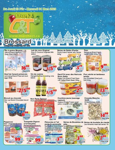 Marche C&T (Brossard) Flyer February 23 to March 1