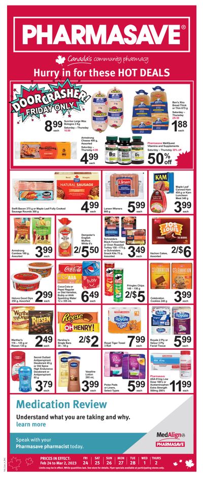 Pharmasave (Atlantic) Flyer February 24 to March 2