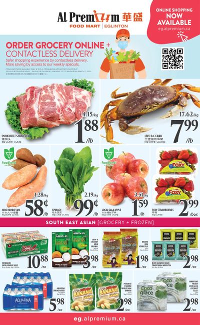 Al Premium Food Mart (Eglinton Ave.) Flyer February 23 to March 1