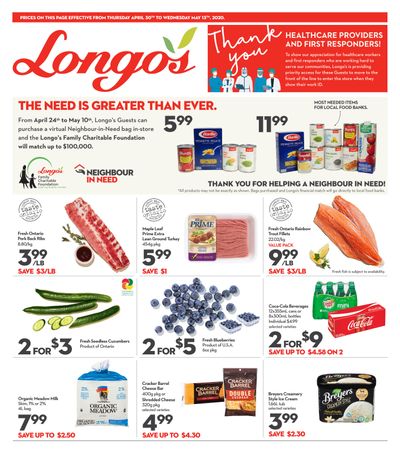 Longo's Flyer April 30 to May 13