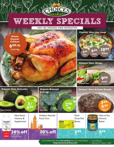 Choices Market Flyer February 23 to March 1