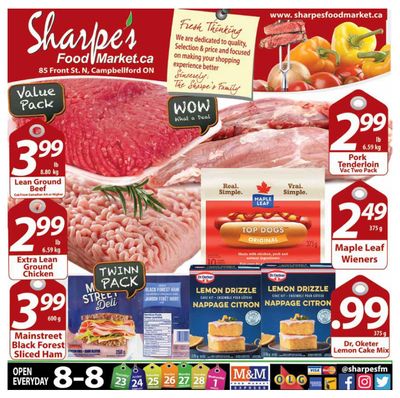 Sharpe's Food Market Flyer February 23 to March 1