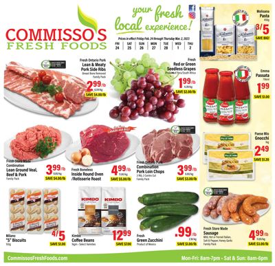 Commisso's Fresh Foods Flyer February 24 to March 2