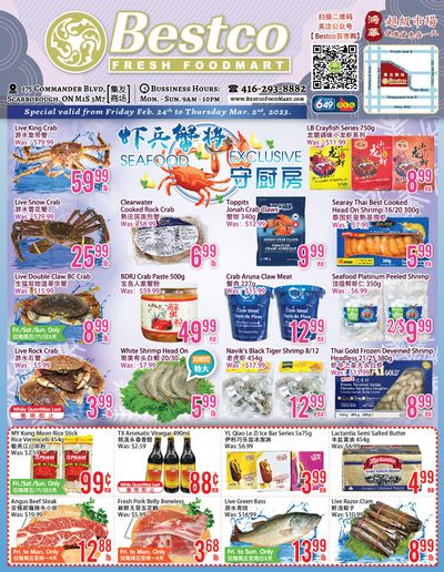 BestCo Food Mart (Scarborough) Flyer February 24 to March 2